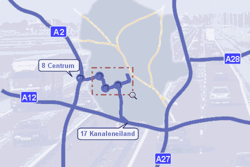 Kaart van Utrecht